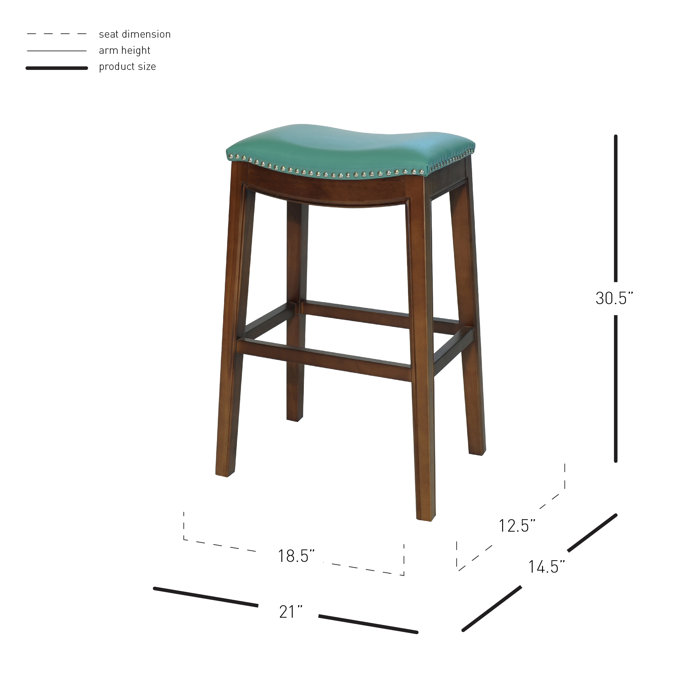 Three Posts™ Juelz Counter & Bar Stool & Reviews Wayfair